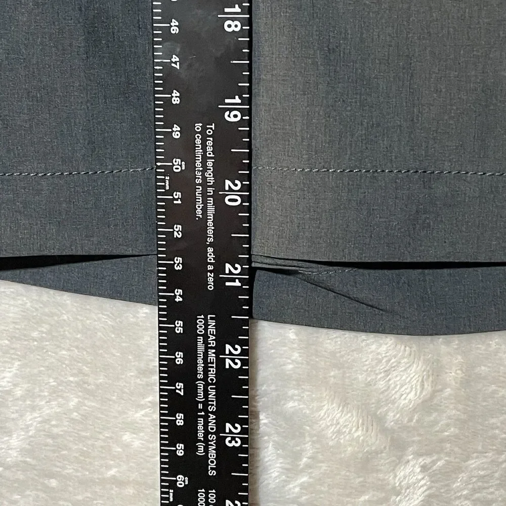 7 Diamonds Aeroplane Hybrid Stretch Performance 10” Chino Shorts Men’s 36 Gray - Picture 7 of 16